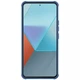Карбоновая накладка Nillkin CamShield Pro для Xiaomi Poco X6 / Note 13 Pro 5G Blue - изображение 5