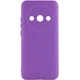 Чохол TPU GETMAN Liquid Silk Full Camera для Xiaomi Redmi A3 Фіолетовий / Purple - зображення 1