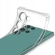 TPU чохол GETMAN Ease logo посилені кути Full Camera для Samsung Galaxy S23 Ultra Безбарвний (прозорий) - зображення 3