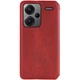 Шкіряний чохол книжка GETMAN Cubic (PU) для Xiaomi Redmi Note 13 Pro+ Червоний - зображення 3
