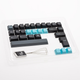 Набір кейкапів Ducky Skyline PBT Tripleshot Set 133 Keycaps Gray/Blue (4711394391426) - зображення 4