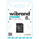Карта пам'яті microSDHC (UHS-1) Wibrand 8Gb class 10 (adapter SD) (WICDHC10/8GB-A) - изображение 2
