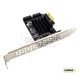 Адаптер SATA III (6 Гбит/с) PCI-E (для подключения дополнительных hdd / ssd) - PCE2SAT-M01 VER006S. - изображение 4