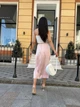 Женская шелковая юбка "Silk", пудровый 50-52 - изображение 4