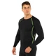 Чоловічий лонгслів з довгим рукавом рашгард Jason J01 розмір 4XL (52-54) Black-Green - зображення 3