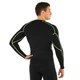 Чоловічий лонгслів з довгим рукавом рашгард Jason J01 розмір 4XL (52-54) Black-Green - зображення 4