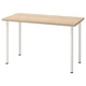 Стол IKEA LAGKAPTEN ADILS коричневый 120х60 см 794.168.74 - изображение 1