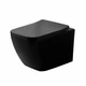Набор: Подвесной безободковый унитаз DUSEL CUBIS Black с сиденьем+ Гигиенический душ со смесителем DUSEL GANI Black - изображение 4
