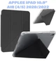 Чехол для планшета BeCover Ultra Slim Origami Transparent с креплением Apple Pencil для Apple iPad Air (4/5) 2020/2022 10.9" Black (BC_711102) - изображение 2
