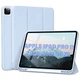 Чехол для планшета BeCover Tri Fold Soft TPU с креплением Apple Pencil для Apple iPad Pro 11 2020/2021/2022 Light Blue (BC_711112) - изображение 2