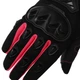 Мотоперчатки Scoyco Heroe MC29W размер L Black-Pink - изображение 6