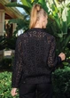 Жіноча блузка прошва Fresh Cotton 23F-811/2C 48(XL) Чорний - зображення 2