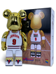 Статуетка Bearbrick x Michael Jordan 1992 x Team USA Gold Chrome 400% 28 см Medicom Toy НБА Баскетболіст - зображення 2