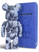 Статуэтка Bearbrick x Jackson Pollock Studio x Splash 400% 28 см Medicom Toy Буйство красок - изображение 2