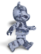 Статуэтка Bearbrick x Jackson Pollock Studio x Splash 400% 28 см Medicom Toy Буйство красок - изображение 12