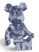 Статуэтка Bearbrick x Jackson Pollock Studio x Splash 400% 28 см Medicom Toy Буйство красок - изображение 13