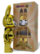 Статуетка Bearbrick x Daruma x Rabbit Gold 400% 28 см Medicom Toy Золотий заєць - зображення 4