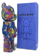 Статуэтка Bearbrick x KAWS x Tension 400% 28 см Medicom Toy Краски сияния - изображение 4