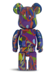 Статуэтка Bearbrick x KAWS x Tension 400% 28 см Medicom Toy Краски сияния - изображение 10