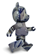 Статуетка Bearbrick x Kanagawa Surf 400% 28 см Medicom Toy Могутні хвилі - зображення 12