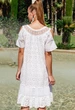 Летнее платье с вышивкой Fresh Cotton 23F-828 C 48(XL) Белый - изображение 2