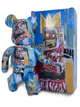 Статуетка Bearbrick x Andy Warhol x JEAN-MICHEL BASQUIAT #6 400% 28 см Medicom Toy Абстракція Корона - зображення 6