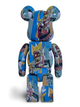 Статуетка Bearbrick x Andy Warhol x JEAN-MICHEL BASQUIAT #6 400% 28 см Medicom Toy Абстракція Корона - зображення 10
