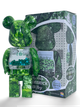 Статуетка Bearbrick x My First Baby x Forest Green 400% 28 см Medicom Toy Лісові мавки - зображення 2