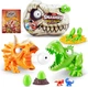 Игровой набор Дино Череп Зеленый Zuru Smashers Dino Island Mini T-Rex Battles - изображение 1