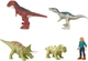 Мини Фигурки Динозавров 5 шт Столкновение Карнотавров Jurassic World Dominion Carnotaurus Clash - изображение 2
