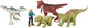 Мини Фигурки Динозавров 5 шт Столкновение Карнотавров Jurassic World Dominion Carnotaurus Clash - изображение 4