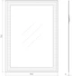 Зеркало VAN MEBLES прямоугольное 75x55 см - изображение 5