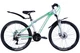 Велосипед горный 26 дюймов Discovery TREK AM DD 2024, рама 15" (Серебристый) - изображение 1