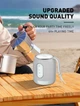 Портативна колонка LDNIO BTS12 Bluetooth 5.0 Wireless Speaker Білий - зображення 7