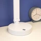 Настільна лампа з акумулятором USB зарядкою LED лампа на батарейках світильник нічна лампа сенсорна аварійна лампа біла 3000-6000K (50031) - зображення 5