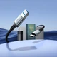 Кабель швидкісний 5 Гбіт/с USB на Type-C Hoco Data Cable (USB3.0, 5Gbps, 3А, 0.5m). Black - зображення 5