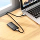 Кабель швидкісний 5 Гбіт/с USB на Type-C Hoco Data Cable (USB3.0, 5Gbps, 3А, 0.5m). Black - зображення 3