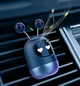 Освіжувач повітря (пахучка) в машину на дефлектор Lanxuan Love Emoji Robot - ароматизатор в авто з 3 ароматами - зображення 1