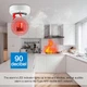 Умный беспроводной датчик дыма с сиреной на батарейках Tuya / Smart Life, WiFi - датчик задымления для дома, квартиры - изображение 7