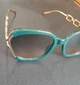 Винтажные солнцезащитные очки Green sun glasses 6115 - изображение 7