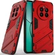 Защитный чехол Deexe Bibercas для Realme 12 / 12 Plus - Red - изображение 1