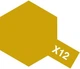 Акрилова фарба на спиртовій основі Золотистий Металік 10мл Tamiya X-12 - изображение 2
