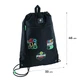 Сумка для обуви Kite Squad Gamer "Игромания" 46х33 см с карманом черная (K24-601M-22) - изображение 5