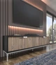 Тумба под телевизор TOLEDO 200 дуб Flagstaff BIM FURNITURE - изображение 1