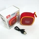 Портативна Bluetooth-колонка TG659 з ремінцем, Гучна блютуз колонка для вечірки. Колір: червоний - зображення 6