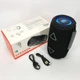 Bluetooth-колонка TG657 з RGB підсвічуванням 1500 mAh, Bluetooth колонка для гарної музики. Колір: чорний - зображення 9