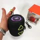 Портативна колонка TG655 5W з RGB підсвічуванням та ремінцем, Bluetooth колонка для вулиці. Колір: чорний - зображення 9