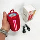 Портативна Bluetooth-колонка TG653 USB з ремінцем, потужна переносна акустична колонка. Колір: червоний - зображення 7