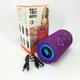 Bluetooth колонка портативная TG656 FM-радио, мощная переносная акустическая колонка. Цвет: фиолетовый - изображение 4