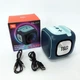 Портативна Bluetooth колонка TG359 7W з підсвічуванням RGB, акумуляторна колонка для музики. Колір: синій - зображення 3